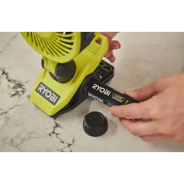 Вентилятор аккумуляторный RCF4-0, 4В, 3800об·мин Ryobi (5133006130) - Фото 4