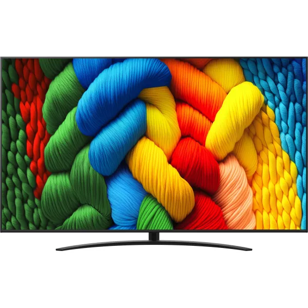Телевизор 86" LG NanoCell  4K 60Hz Smart WebOS черный LG (86NANO81A6A)