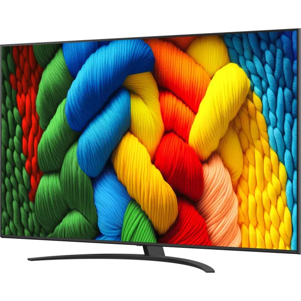 Телевизор 86" LG NanoCell  4K 60Hz Smart WebOS черный LG (86NANO81A6A) - Фото 2