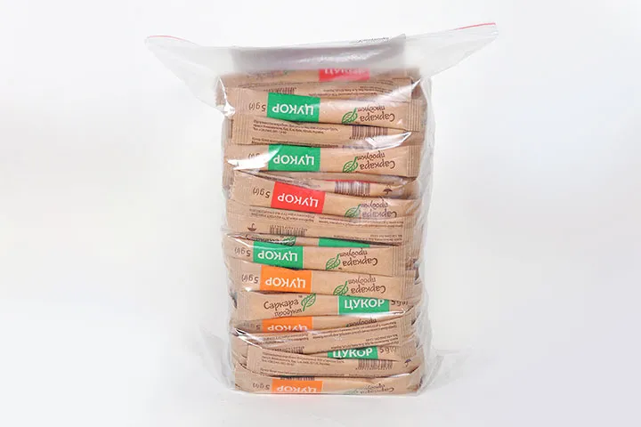 Цукор-пісок у стіках, 5 г х 200 шт, 1 кг, zip-пакет Саркара продукт (16014) Цукор-пісок у стіках, 5 г х 200 шт, 1 кг, zip-пакет Саркара продукт (16014)
