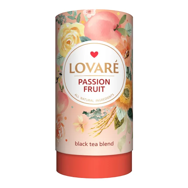 Чай чёрный 80 г, лист, Страстный фрукт Lovare (lv.18069) - Фото 10