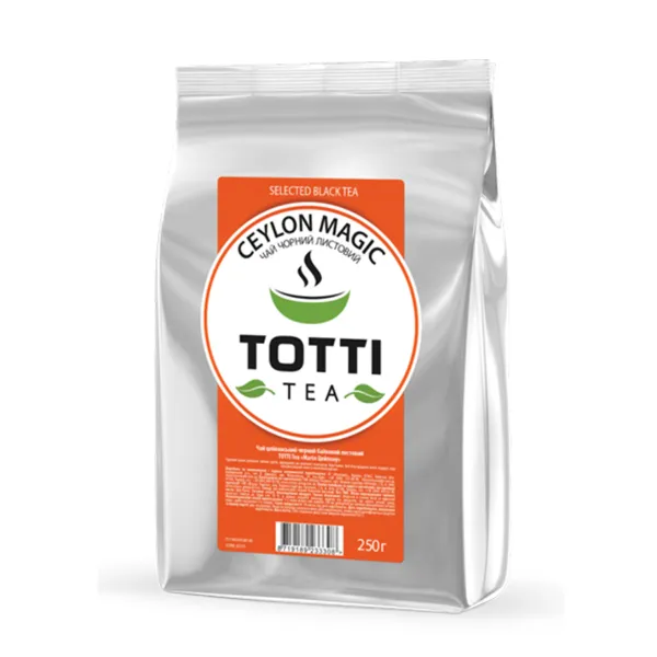 Чай черный Магия Цейлона, листовой, 250 г х 5 TОТТІ Tea  (tt.51286)