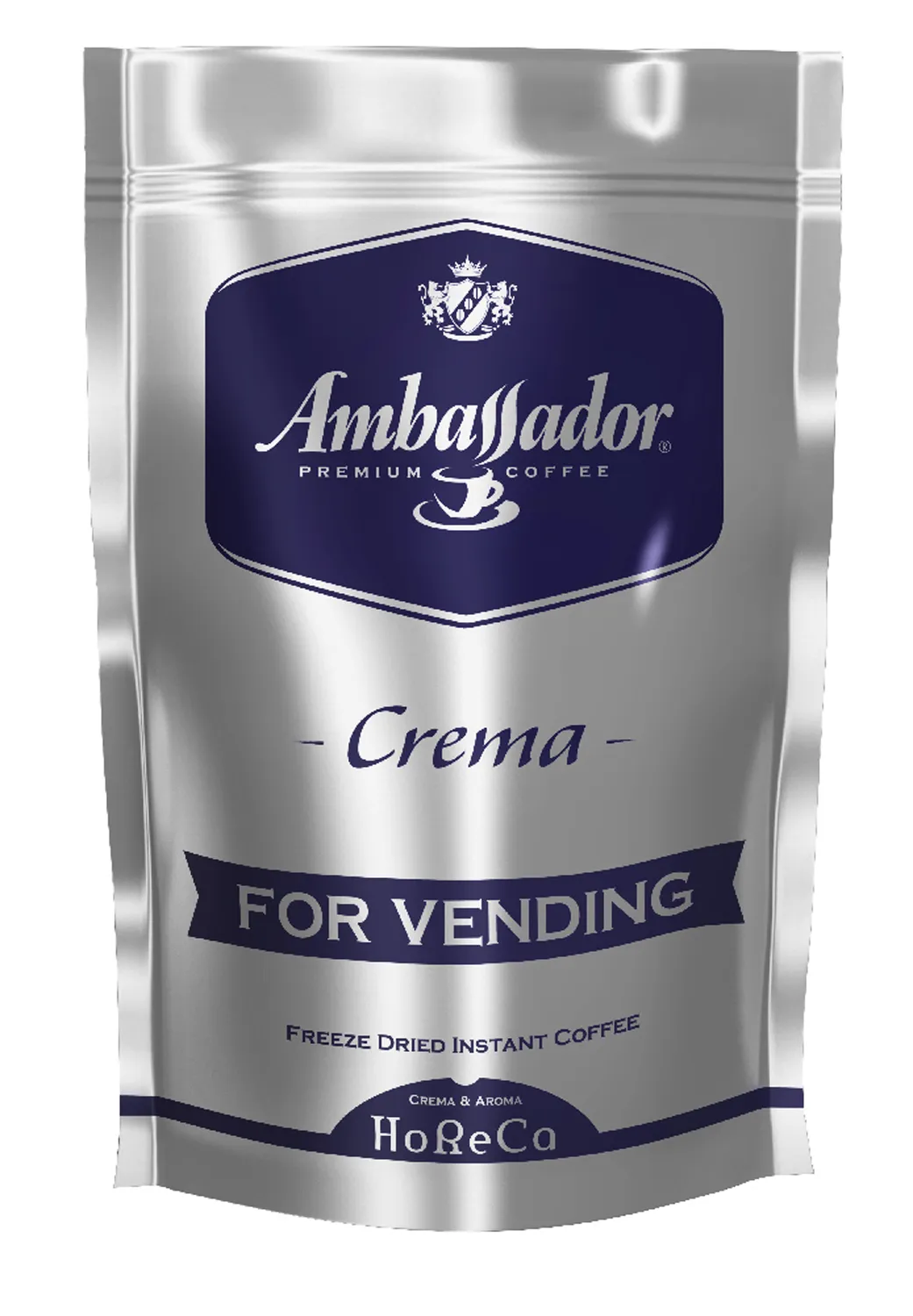 Кава розчинна для торгових автоматів Crema, пакет 200 г х 18 (8718) Ambassador (am.50720) Кава розчинна для торгових автоматів Crema, пакет 200 г х 18 (8718) Ambassador (am.50720)