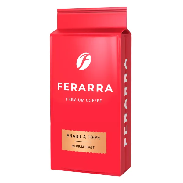 Кофе молотый 250 г, вакумная упаковка, CAFFE 100% ARABIKA Ferarra (fr.17895) - Фото 3