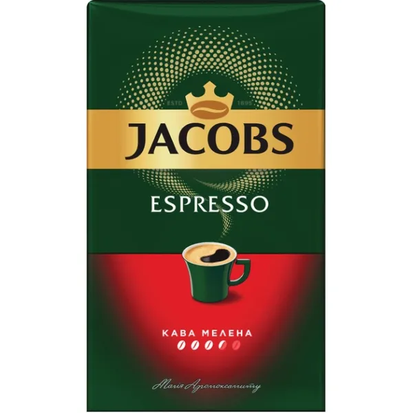 Кофе молотый 450 г, пакет, Espresso Jacobs Monarch (prpj.06969)