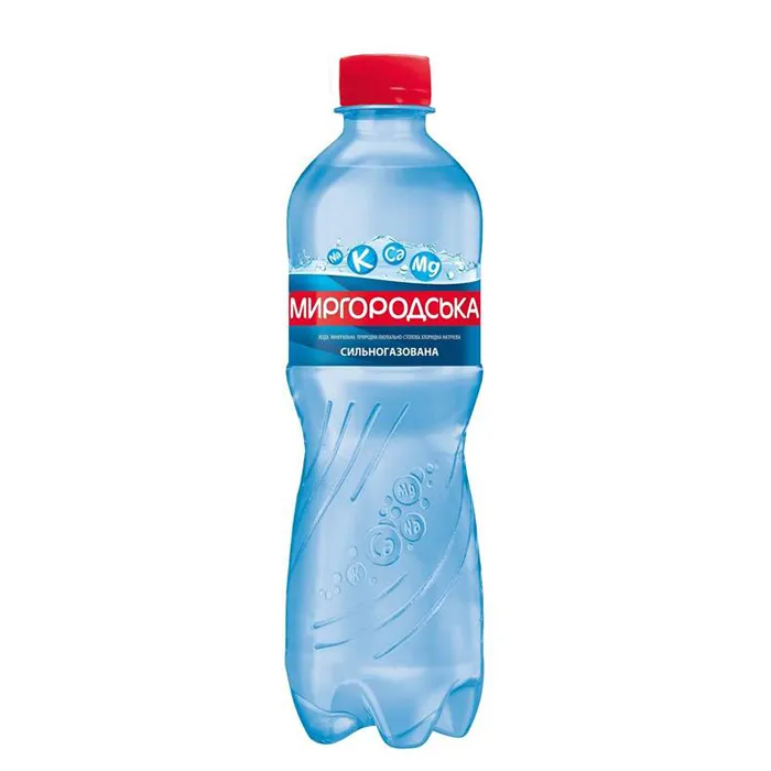 Вода мінеральна газована, 0,5 л, ПЕТ Миргородська (mr.30067) Вода мінеральна газована, 0,5 л, ПЕТ Миргородська (mr.30067)
