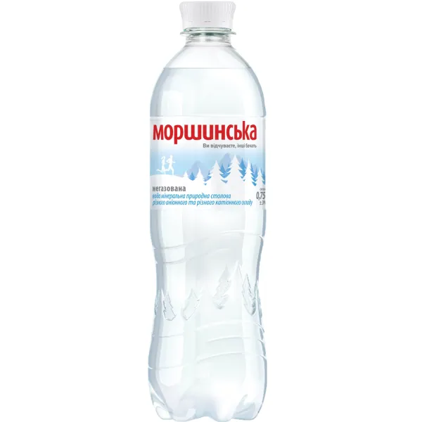 Вода минеральная негазированная, 0,75 л, ПЭТ Моршинская (mh.00543) - Фото 12