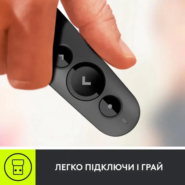 Презентер R500S, графитовый Logitech (910-005843) - Фото 5