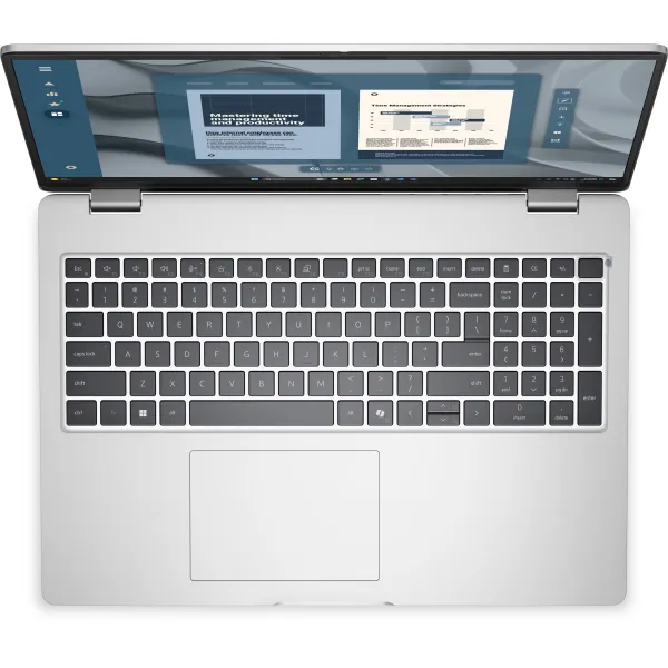 Ноутбук Pro 16 16", Intel U7-255U, 32GB, F1TB, Win11P, серебристый Dell (BTO108PC16250UA_W11P) - Фото 2