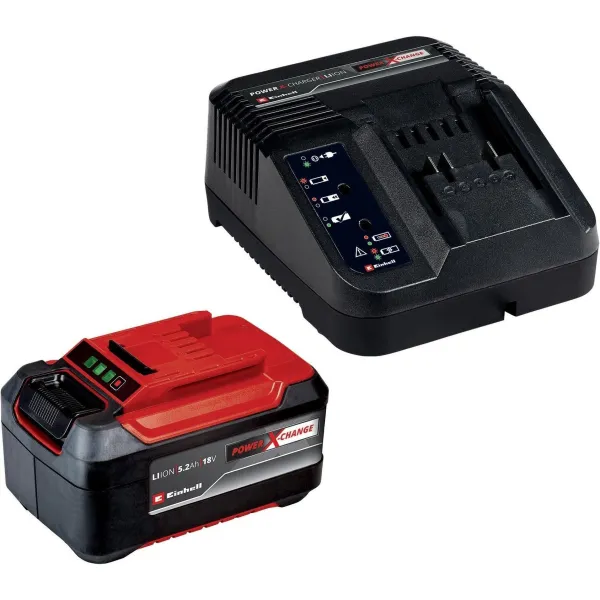 Набор аккумуляторов и зарядных устройств Starter Kit PXC 18В 1х5.2А·час Einhell (4512147)