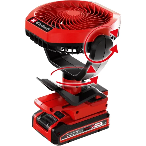 Вентилятор аккумуляторный GC-CF 18/110, 18В, 1500 м3/ч Einhell (3408061) - Фото 6