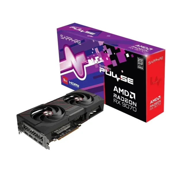 Видеокарта Radeon RX 9070 16GB GDDR6 PULSE GAMING OC SAPPHIRE (11349-03-20G) - Фото 6