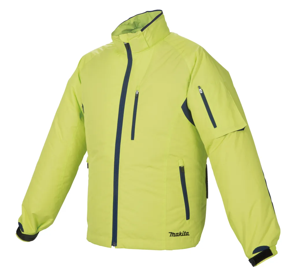 Куртка аккумуляторная LXT/CXT, 10.8-18В, размет L, зеленый Makita (DFJ212ZL) Куртка аккумуляторная LXT/CXT, 10.8-18В, размет L, зеленый Makita (DFJ212ZL)