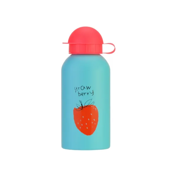 Бутылка для воды детская Cool for school 500 мл, тритановая, голубая Strawberry (CF61303) - Фото 2