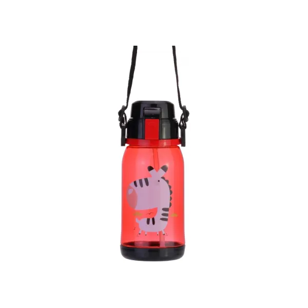Бутылка для воды детская Cool for school 650 мл, тритановая, черная Zebra (CF61300)