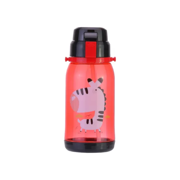 Бутылка для воды детская Cool for school 650 мл, тритановая, черная Zebra (CF61300) - Фото 1