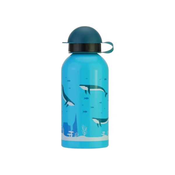 Бутылка для воды детская Cool for school 500 мл, тритановая, голубая Whale (CF61304) - Фото 7