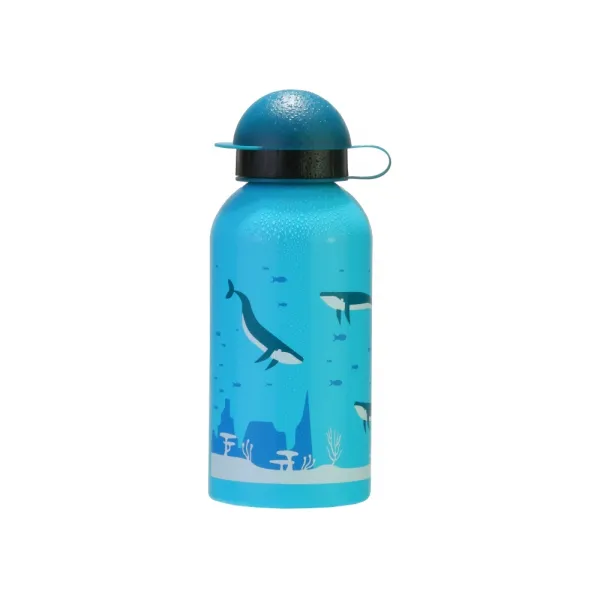 Бутылка для воды детская Cool for school 500 мл, тритановая, голубая Whale (CF61304) - Фото 3