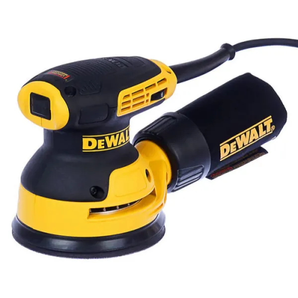 Шлифмашина эксцентриковая 280Вт 8000-12000об·мин 125мм DeWalt (DWE6423)