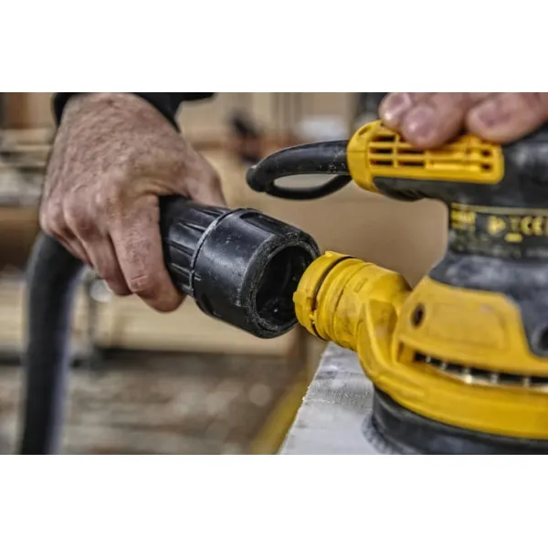Шлифмашина эксцентриковая 280Вт 8000-12000об·мин 125мм DeWalt (DWE6423) - Фото 3