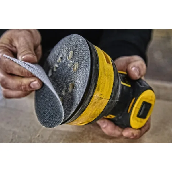 Шлифмашина эксцентриковая 280Вт 8000-12000об·мин 125мм DeWalt (DWE6423) - Фото 4