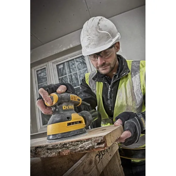 Шлифмашина эксцентриковая 280Вт 8000-12000об·мин 125мм DeWalt (DWE6423) - Фото 7