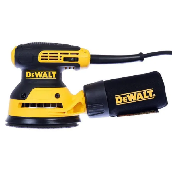Шлифмашина эксцентриковая 280Вт 8000-12000об·мин 125мм DeWalt (DWE6423) - Фото 9