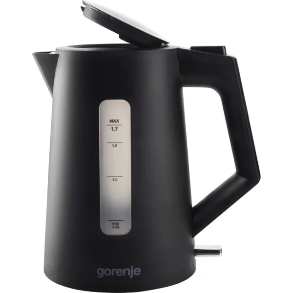 Електрочайник 1.7л чорний Gorenje (K17OPB)