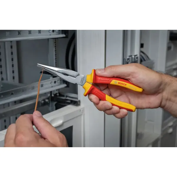 Длинногубцы прямые Professional, 200 мм Bosch (1.600.A02.NE3) - Фото 1