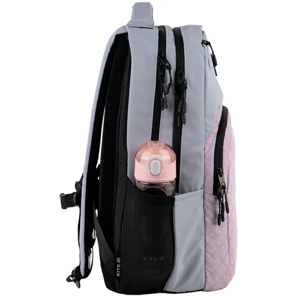 Рюкзак шкільний підлітковий Kite Education teens 2578L-2 сірий (K25-2578L-2) - Фото 4