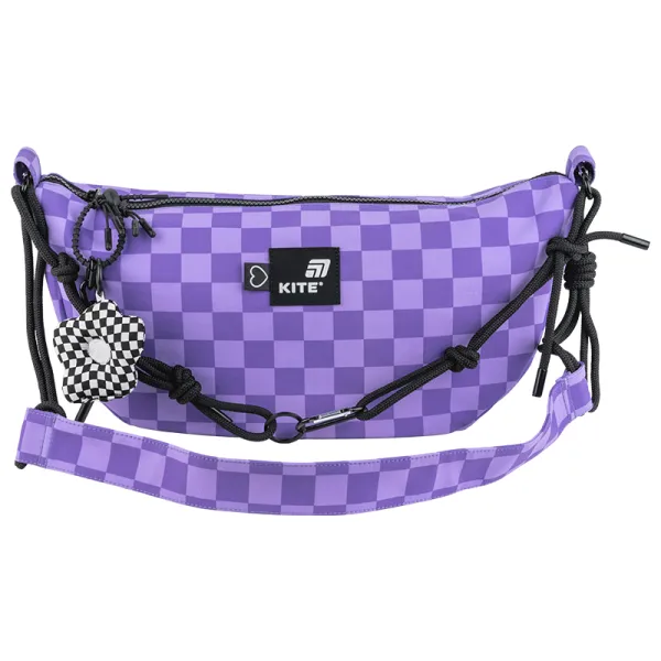 Сумка-кроссбоді підліткова Kite Education teens 2774-2 фіолетова (K25-2774-2) - Фото 2
