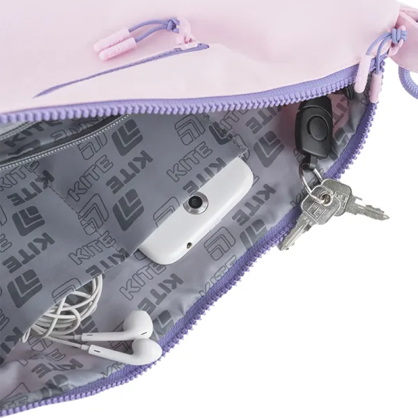 Сумка-кроссбоді підліткова Kite Education teens 2774-3 рожева (K25-2774-3) - Фото 7
