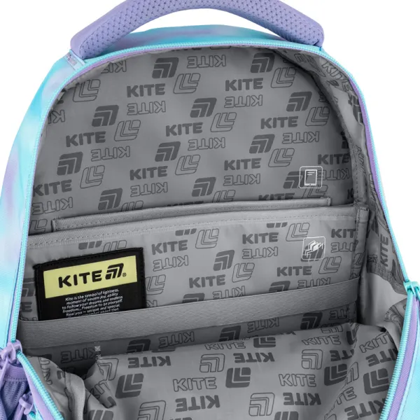 Рюкзак школьный подростковый Kite Education teens 8001M-2 фиолетовый (K25-8001M-2) - Фото 11