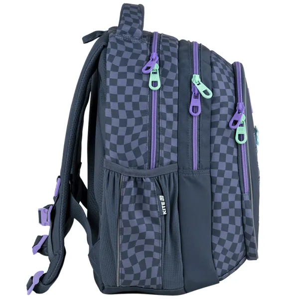 Рюкзак шкільний підлітковий Kite Education teens 8001M-3 темно-сірий (K25-8001M-3) - Фото 3
