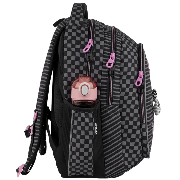 Рюкзак школьный подростковый Kite Education teens 8001L-2 черный (K25-8001L-2) - Фото 4
