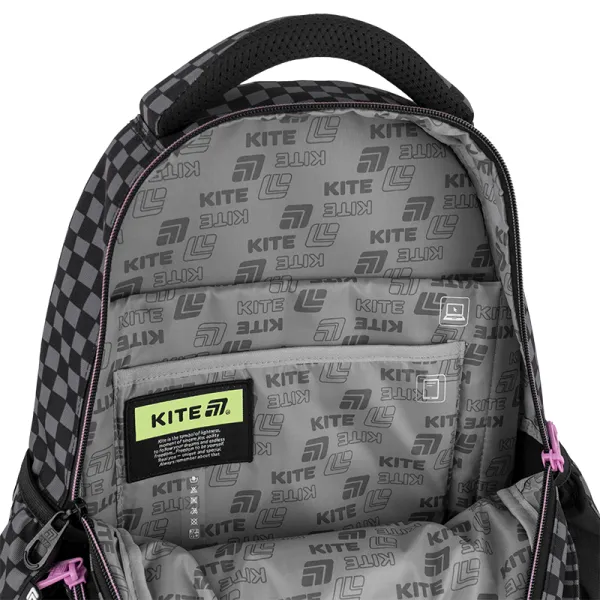 Рюкзак школьный подростковый Kite Education teens 8001L-2 черный (K25-8001L-2) - Фото 11