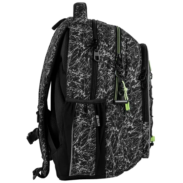 Рюкзак шкільний підлітковий Kite Education teens 8001L-1 чорний (K25-8001L-1) - Фото 3