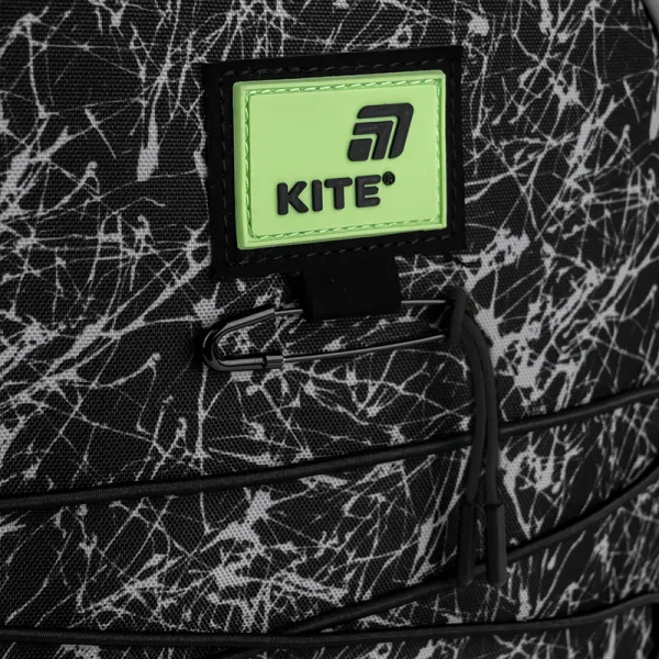 Рюкзак шкільний підлітковий Kite Education teens 8001L-1 чорний (K25-8001L-1) - Фото 13