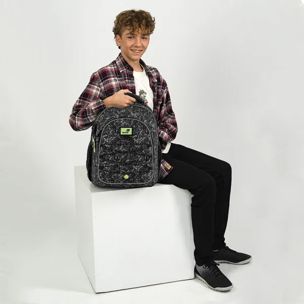 Рюкзак шкільний підлітковий Kite Education teens 8001L-1 чорний (K25-8001L-1) - Фото 18