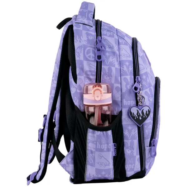 Рюкзак шкільний підлітковий Kite Education teens 905M-3 фіолетовий (K25-905M-3) - Фото 4