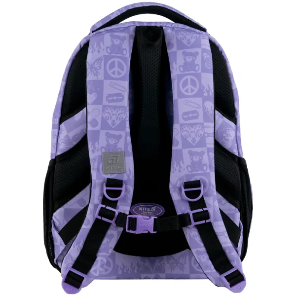 Рюкзак шкільний підлітковий Kite Education teens 905M-3 фіолетовий (K25-905M-3) - Фото 5