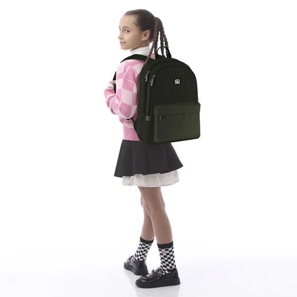 Рюкзак шкільний підлітковий GoPack Education Teens 140 хакі (GO25-140L-4) - Фото 12