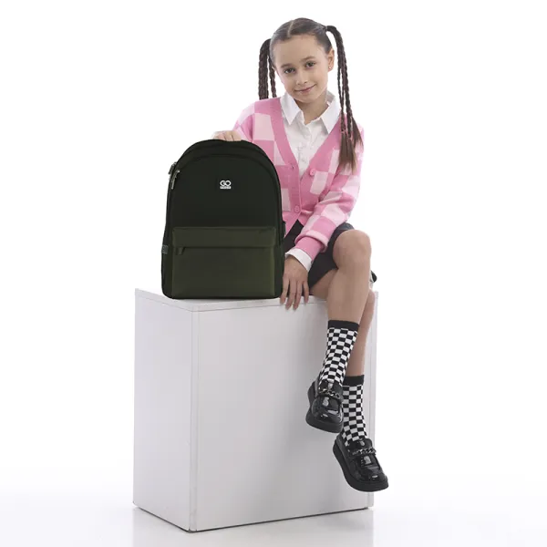 Рюкзак шкільний підлітковий GoPack Education Teens 140 хакі (GO25-140L-4) - Фото 14