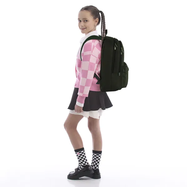 Рюкзак шкільний підлітковий GoPack Education Teens 140 хакі (GO25-140L-4) - Фото 15