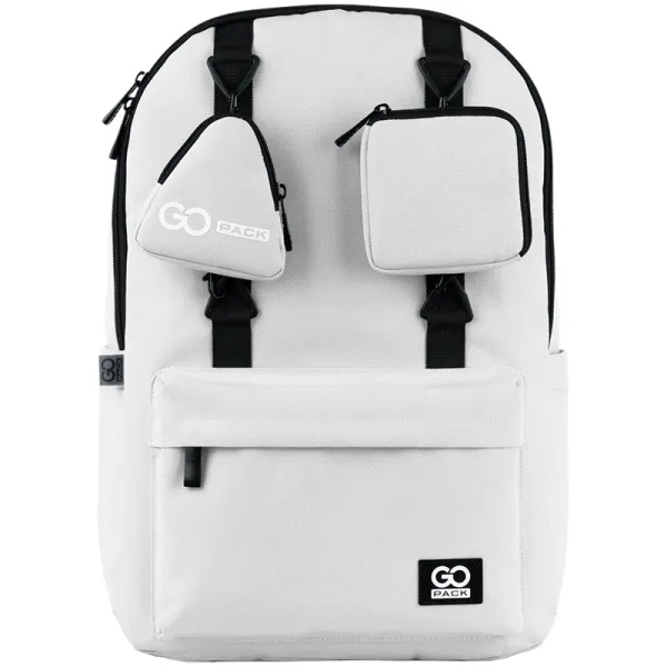 Рюкзак шкільний підлітковий GoPack Education Teens 178 сірий (GO25-178L-2) - Фото 2