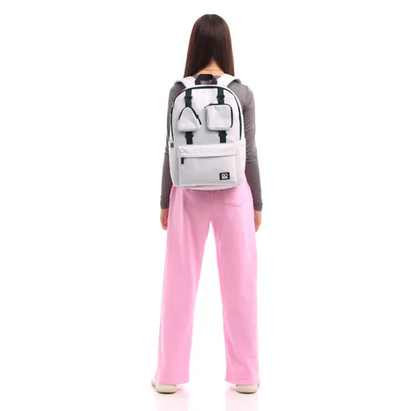Рюкзак шкільний підлітковий GoPack Education Teens 178 сірий (GO25-178L-2) - Фото 16