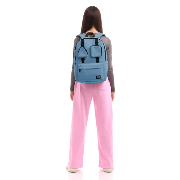 Рюкзак шкільний підлітковий GoPack Education Teens 178 сіро-блакитний (GO25-178L-3) - Фото 16