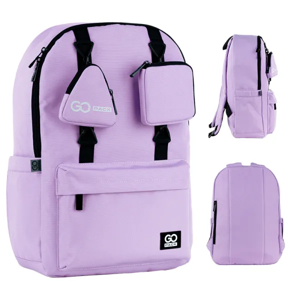 Рюкзак шкільний підлітковий GoPack Education Teens 178 фіолетовий (GO25-178L-4) - Фото 1