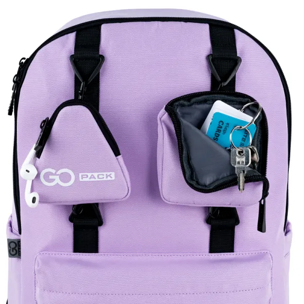 Рюкзак шкільний підлітковий GoPack Education Teens 178 фіолетовий (GO25-178L-4) - Фото 10