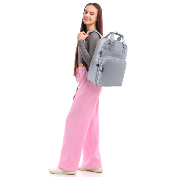 Рюкзак шкільний підлітковий GoPack Education Teens 179 бежевий (GO25-179M-2) - Фото 18